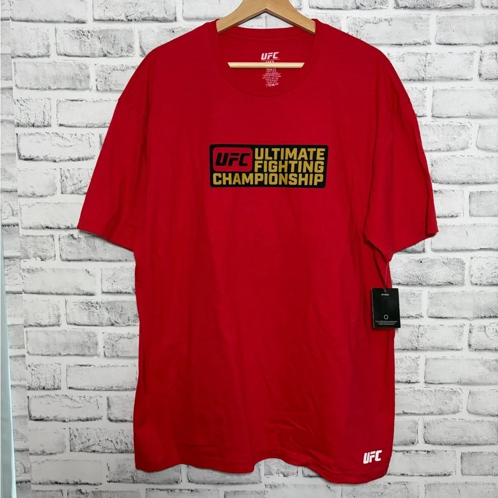 UFC Red and Yellow Championship Tee